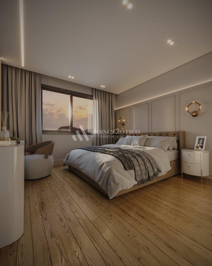 Apartamento de 2 suítes em Balneário Perequê Rua Carolina Ramos Porto Belo - 