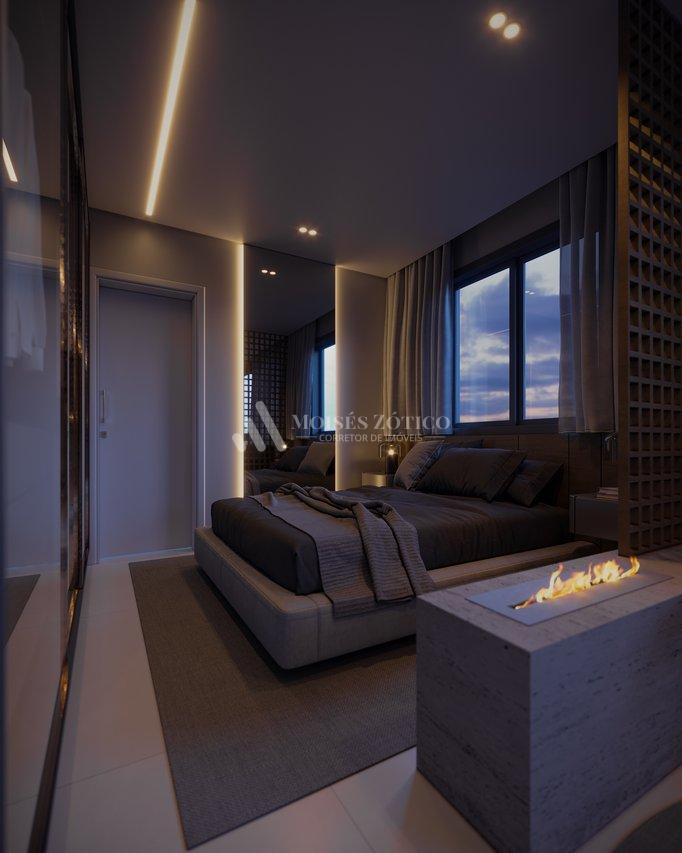 Apartamento de 2 suítes em Balneário Perequê Rua Carolina Ramos Porto Belo - 