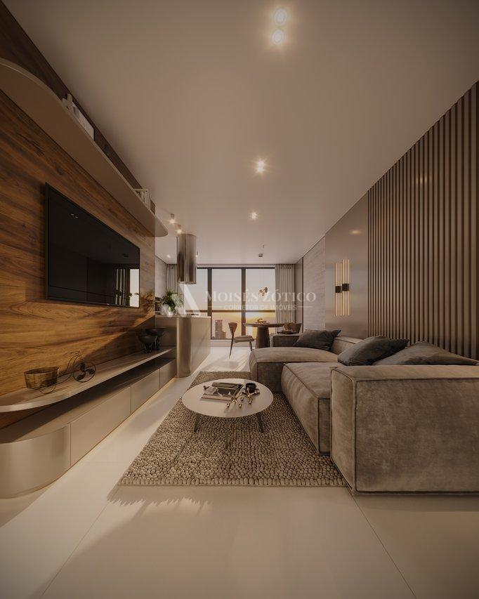 Apartamento de 2 suítes em Balneário Perequê Rua Carolina Ramos Porto Belo - 