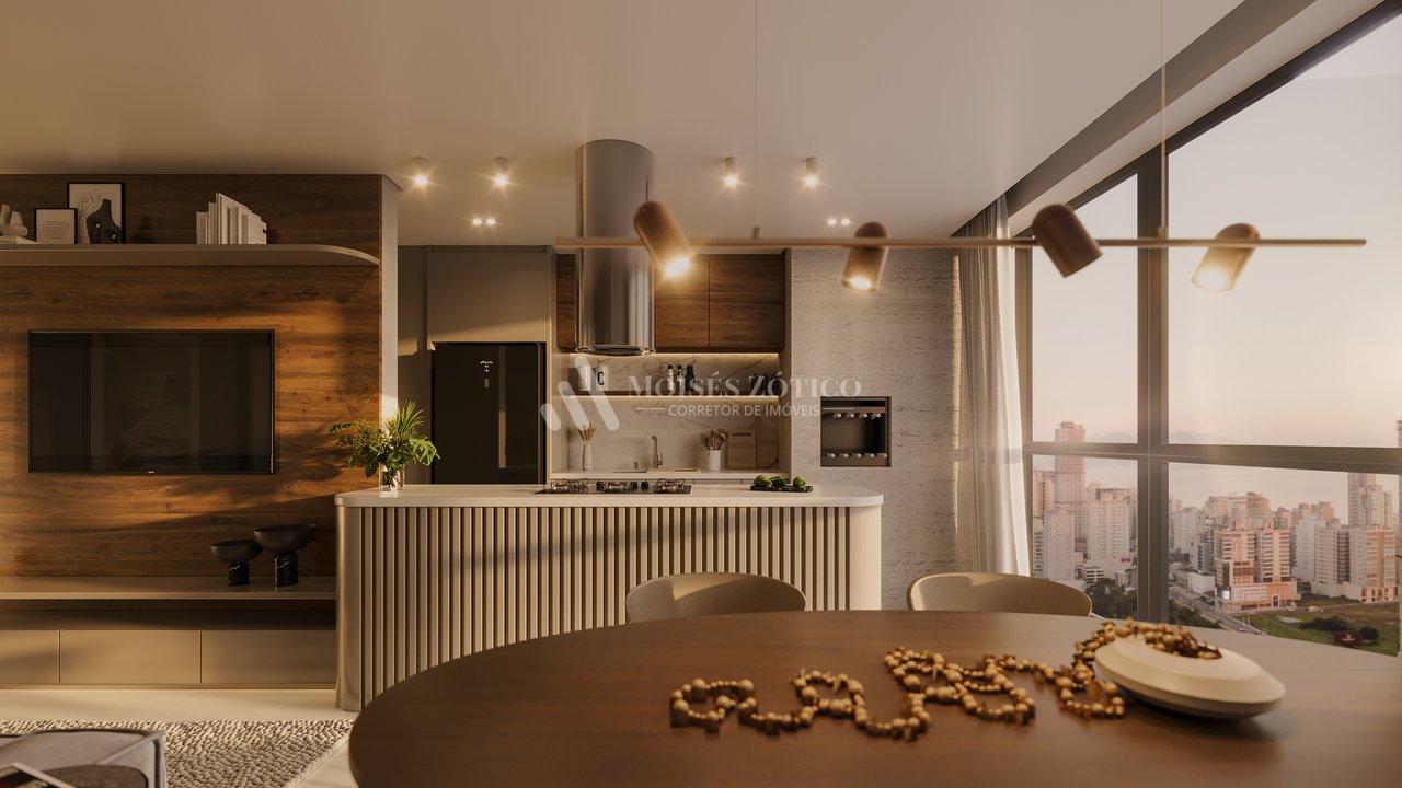Apartamento de 2 suítes em Balneário Perequê Rua Carolina Ramos Porto Belo - 