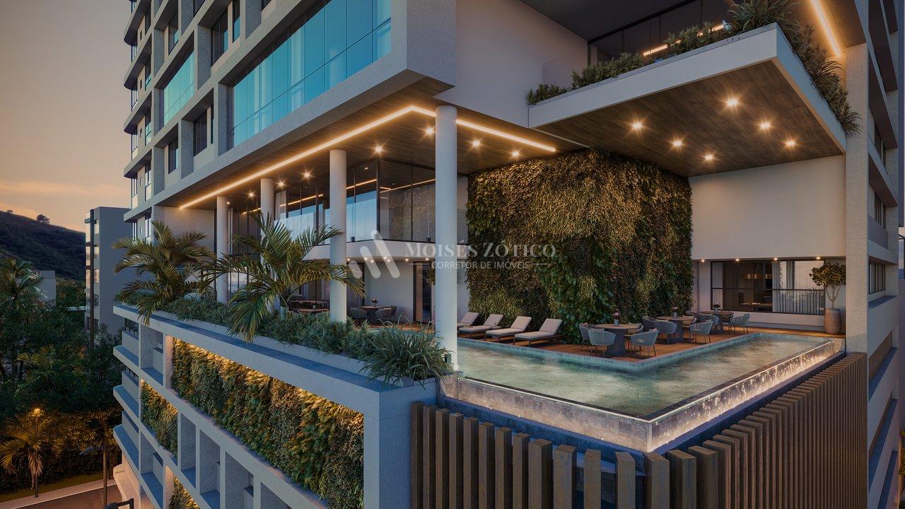 Apartamento de 2 suítes em Balneário Perequê Rua Carolina Ramos Porto Belo - 