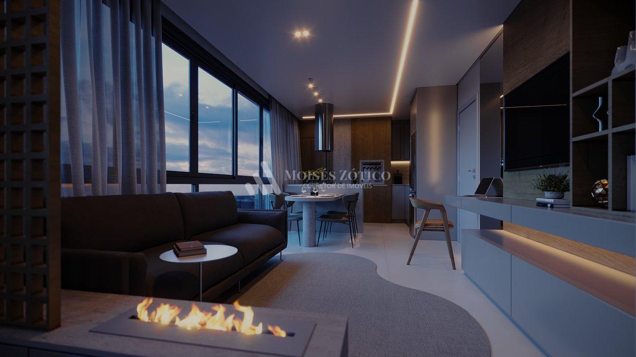 Apartamento de 2 suítes em Balneário Perequê Rua Carolina Ramos Porto Belo - 