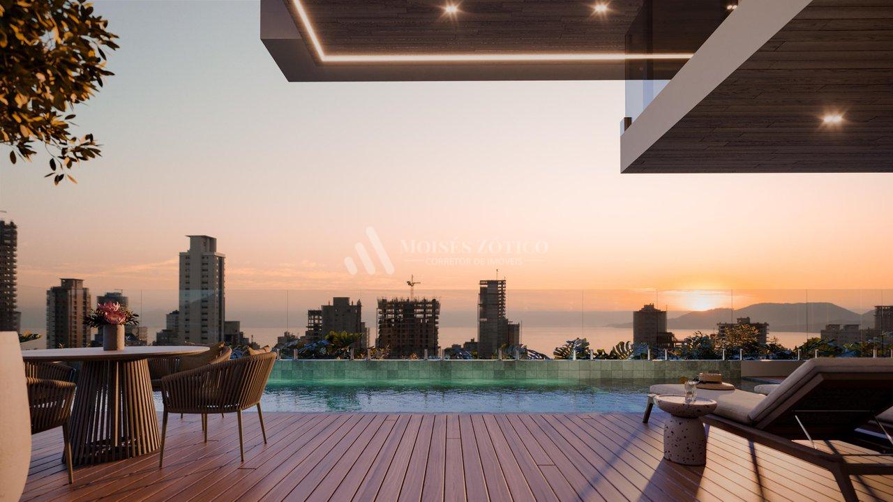 Apartamento de 2 suítes em Balneário Perequê Rua Carolina Ramos Porto Belo - 