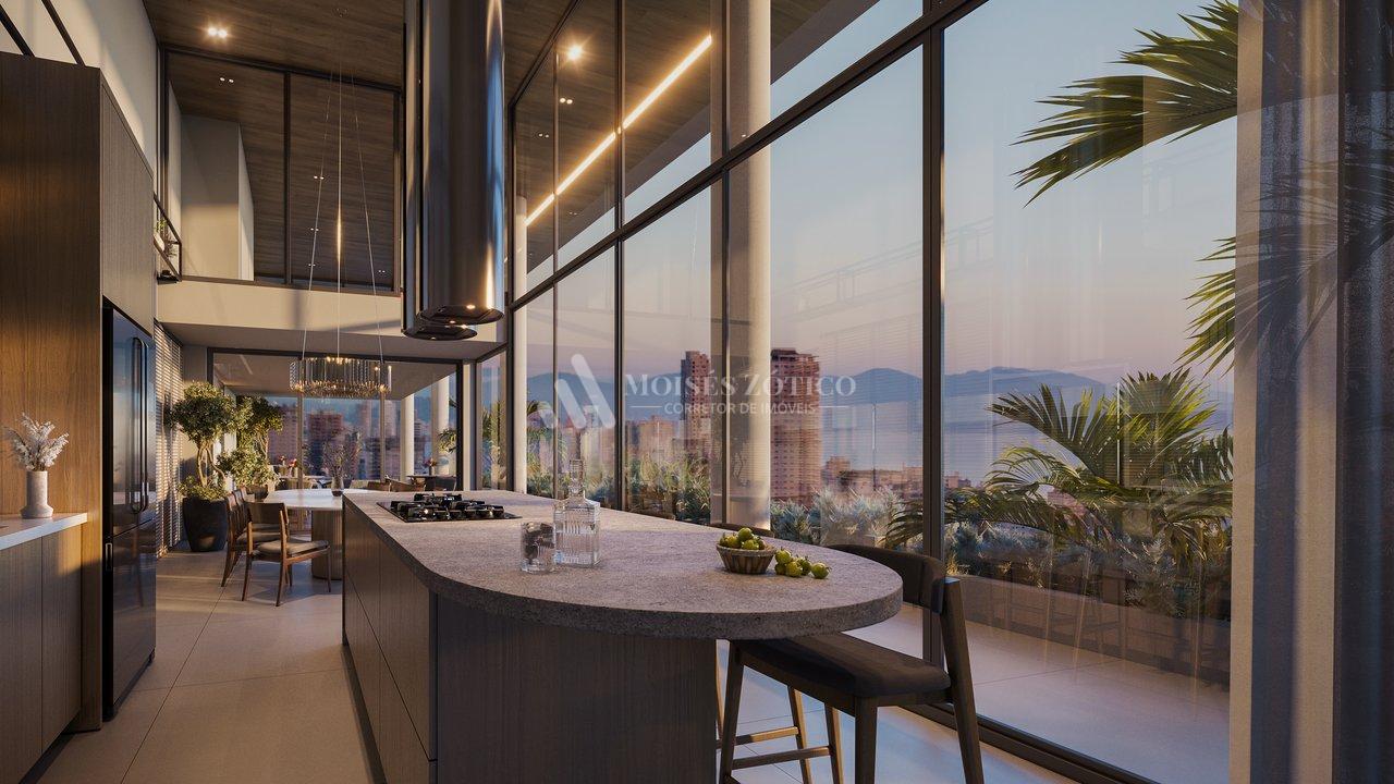 Apartamento de 2 suítes em Balneário Perequê Rua Carolina Ramos Porto Belo - 
