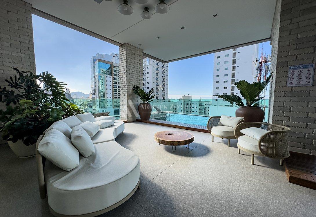 Apartamento de 4 dormitórios com vista para o mar em Meia Praia Rua 202 Itapema - 