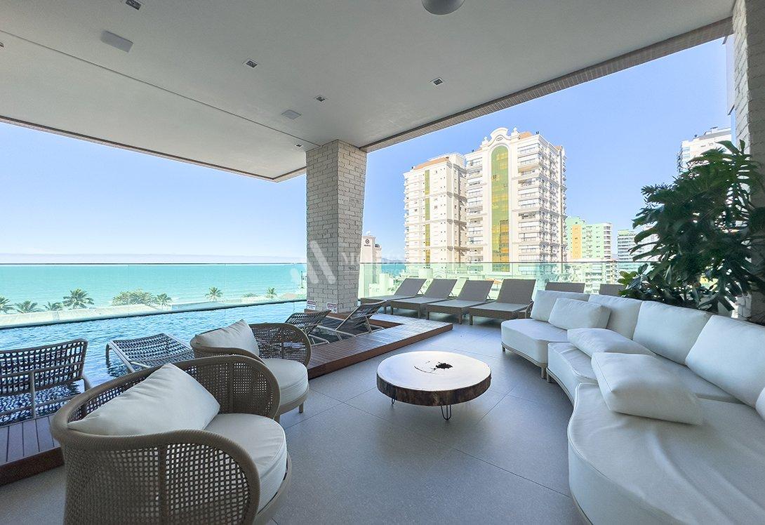 Apartamento de 4 dormitórios com vista para o mar em Meia Praia Rua 202 Itapema - 