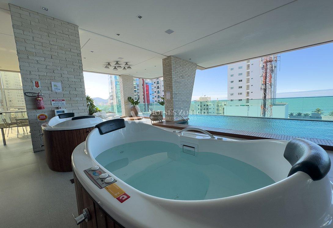 Apartamento de 4 dormitórios com vista para o mar em Meia Praia Rua 202 Itapema - 