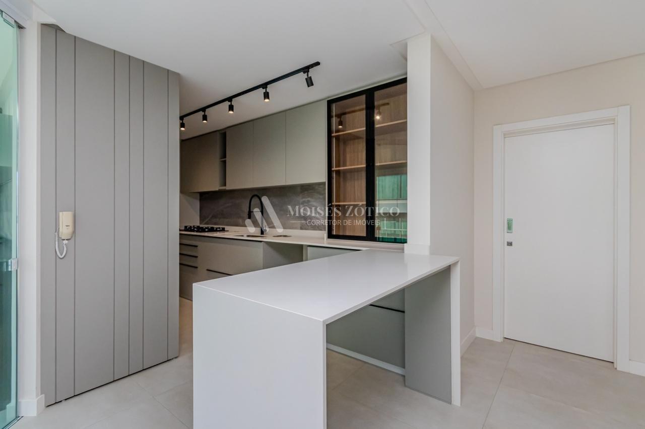 Apartamento semimobiliado de 4 suítes em Meia Praia Rua 234 Itapema - 