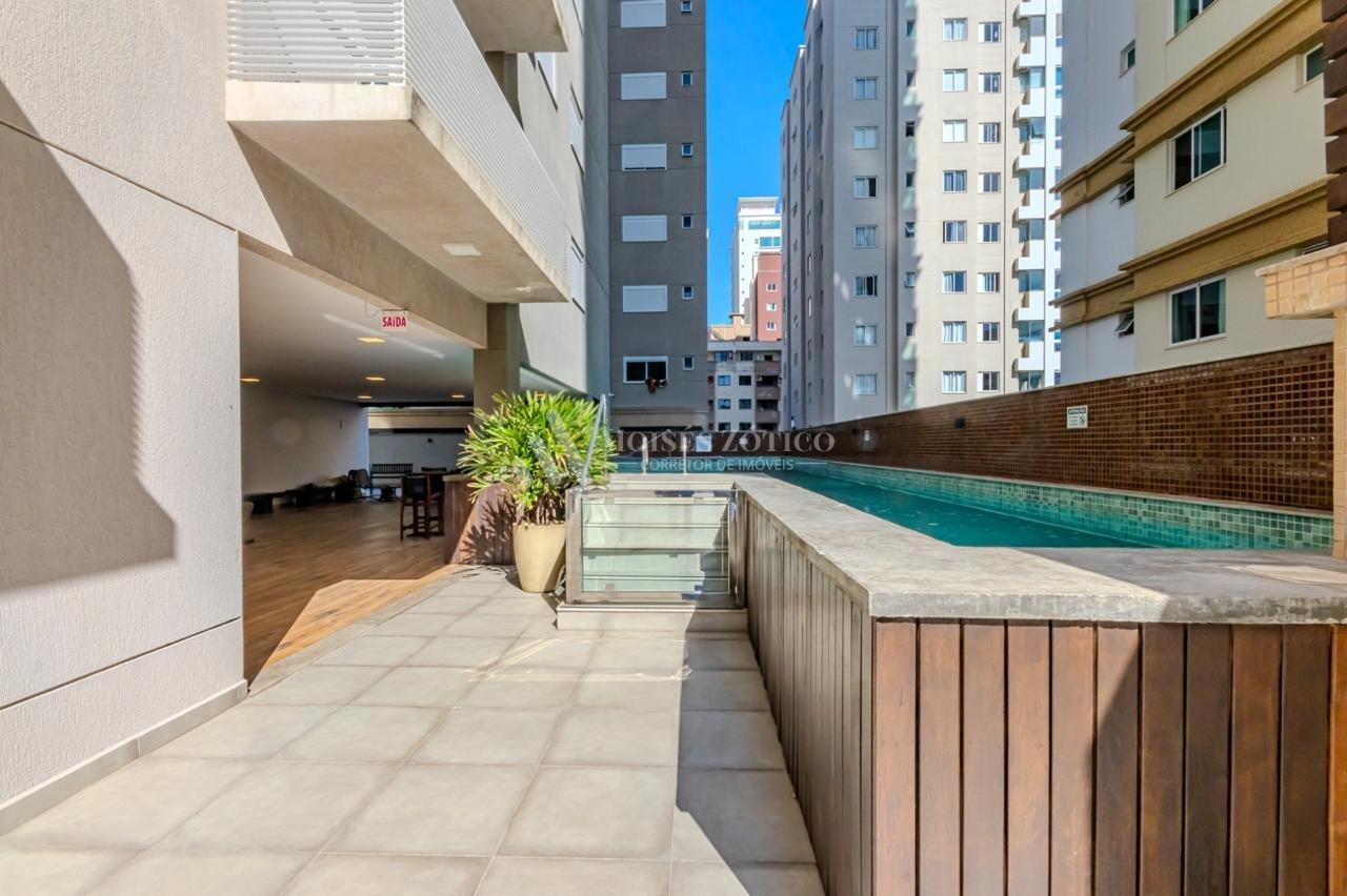 Apartamento semimobiliado de 4 suítes em Meia Praia Rua 234 Itapema - 