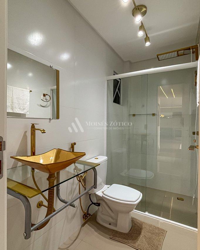 Apartamento mobiliado com terraço em Itapema Rua 600 Itapema - 