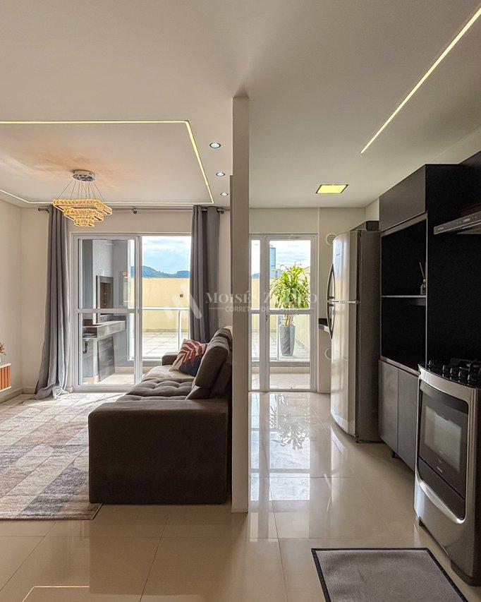 Apartamento mobiliado com terraço em Itapema Rua 600 Itapema - 
