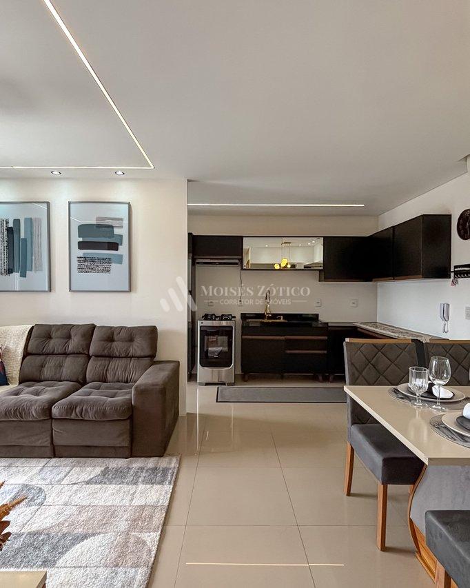 Apartamento mobiliado com terraço em Itapema Rua 600 Itapema - 