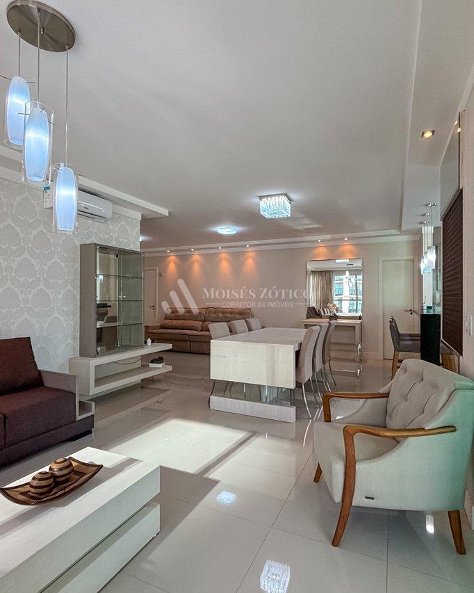 Apartamento mobiliado com 3 suítes a 200 metros do mar Rua 282 Itapema - 