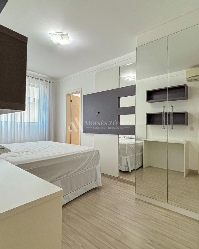 Apartamento mobiliado com 3 suítes a 200 metros do mar Rua 282 Itapema - 