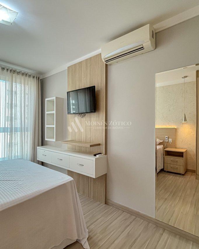 Apartamento mobiliado com 3 suítes a 200 metros do mar Rua 282 Itapema - 