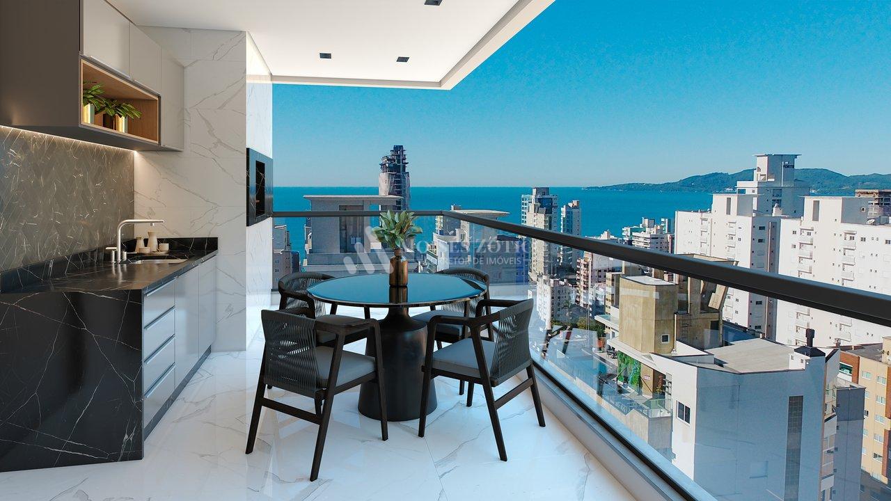 Apartamento com 3 suítes em Meia Praia Rua 266 Itapema - 