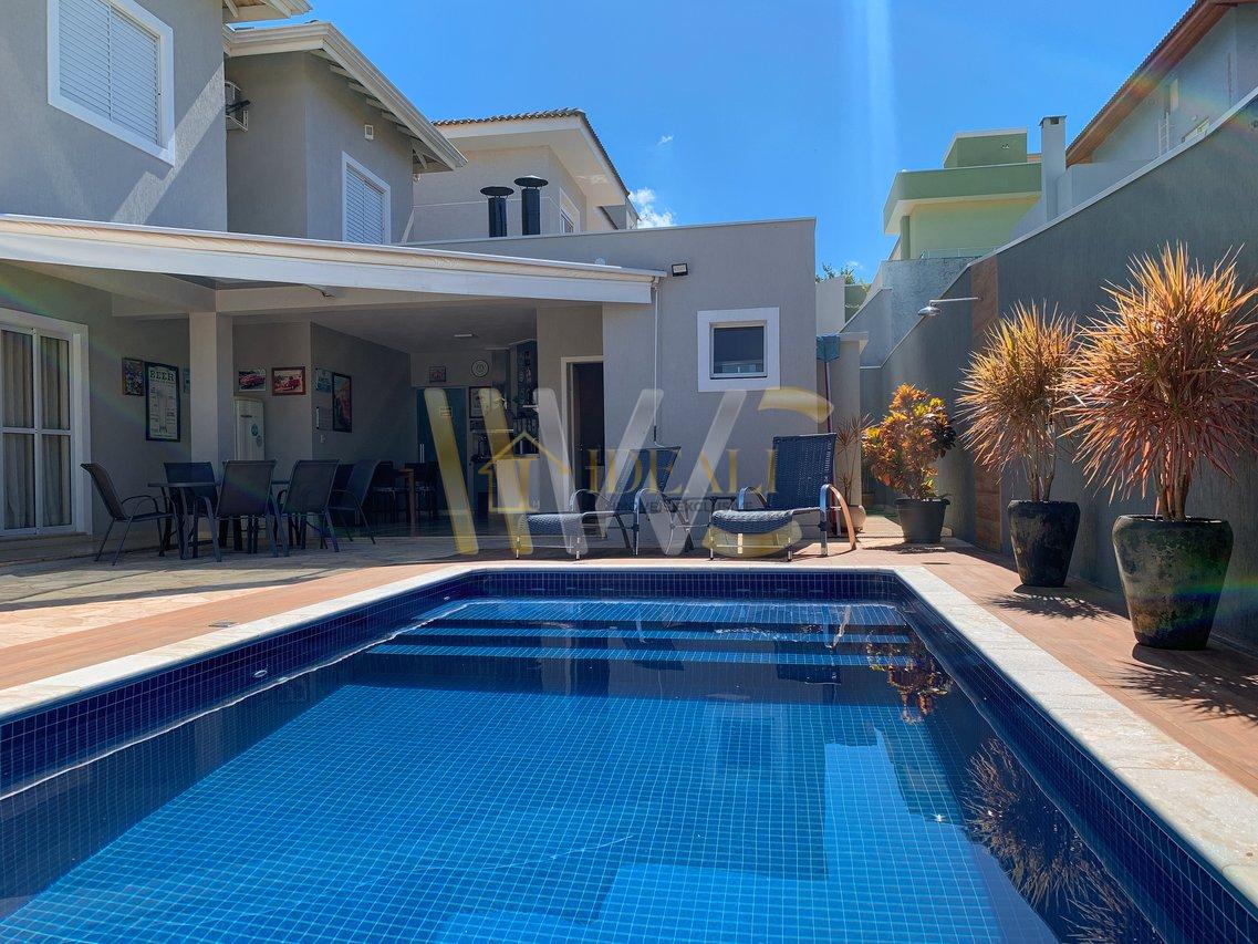 Lindíssima casa de condomínio em Atibaia á venda, 337,00m², 3 suítes - Altos da Floresta - Atibaia - 