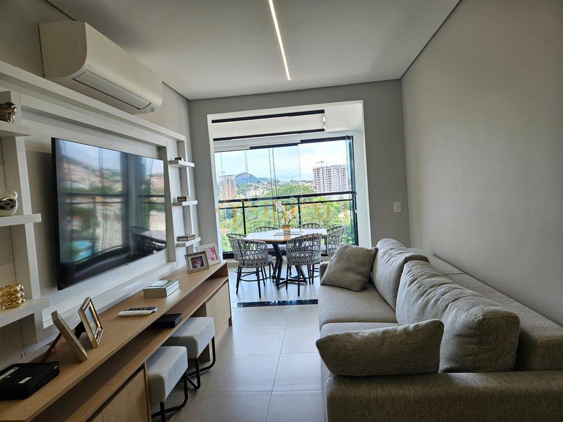 Lindo apartamento em Atibaia de 102m² com 3 dormitórios, 1 suíte, Porteira fechada - Atibaia - 