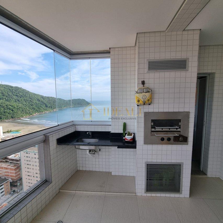 ? Apartamento de Luxo no Canto do Forte com Acabamento Exclusivo Rua xixova  Praia Grande - 