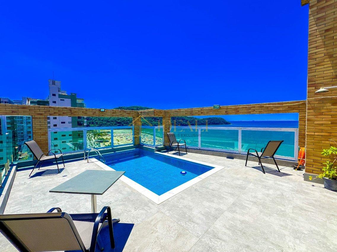 Cobertura Duplex em Frente o Mar a venda por R$ 2.800.000,00 - Praia Grande - 