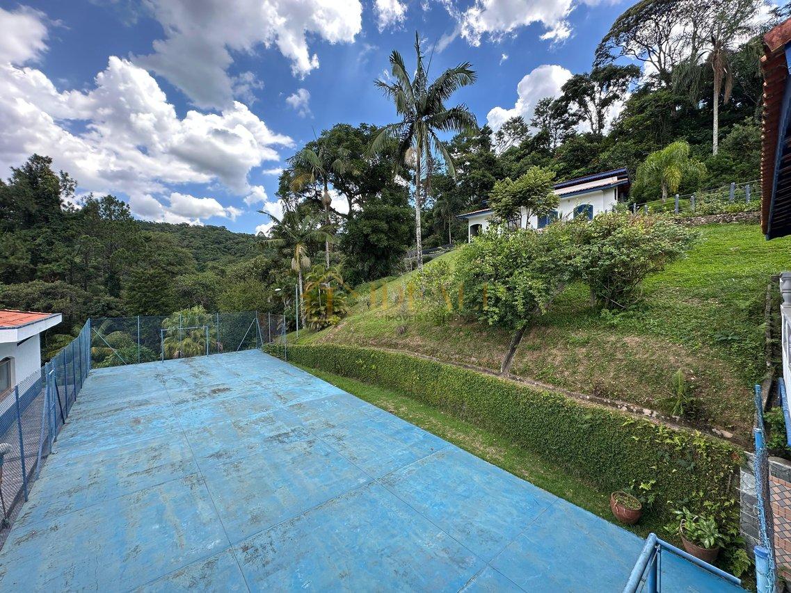 Chácara em Atibaia 7400mil m² estilo colonial em loteamento, 10 minutos da Fernão dias - Atibaia - 