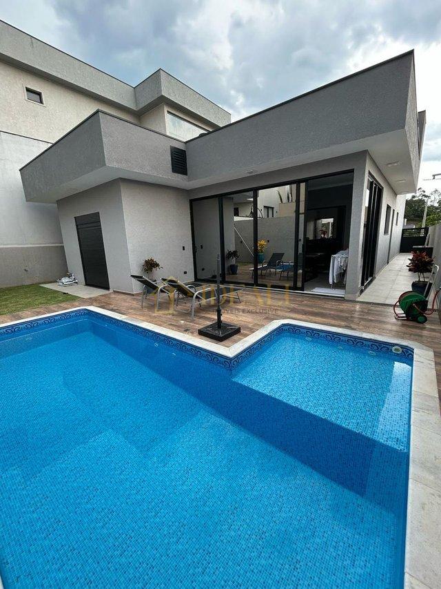 Casa térrea em condomínio de alto padrão Terras de Atibaia  Atibaia - 
