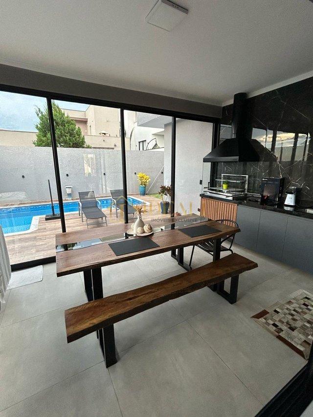 Casa térrea em condomínio de alto padrão Terras de Atibaia  Atibaia - 