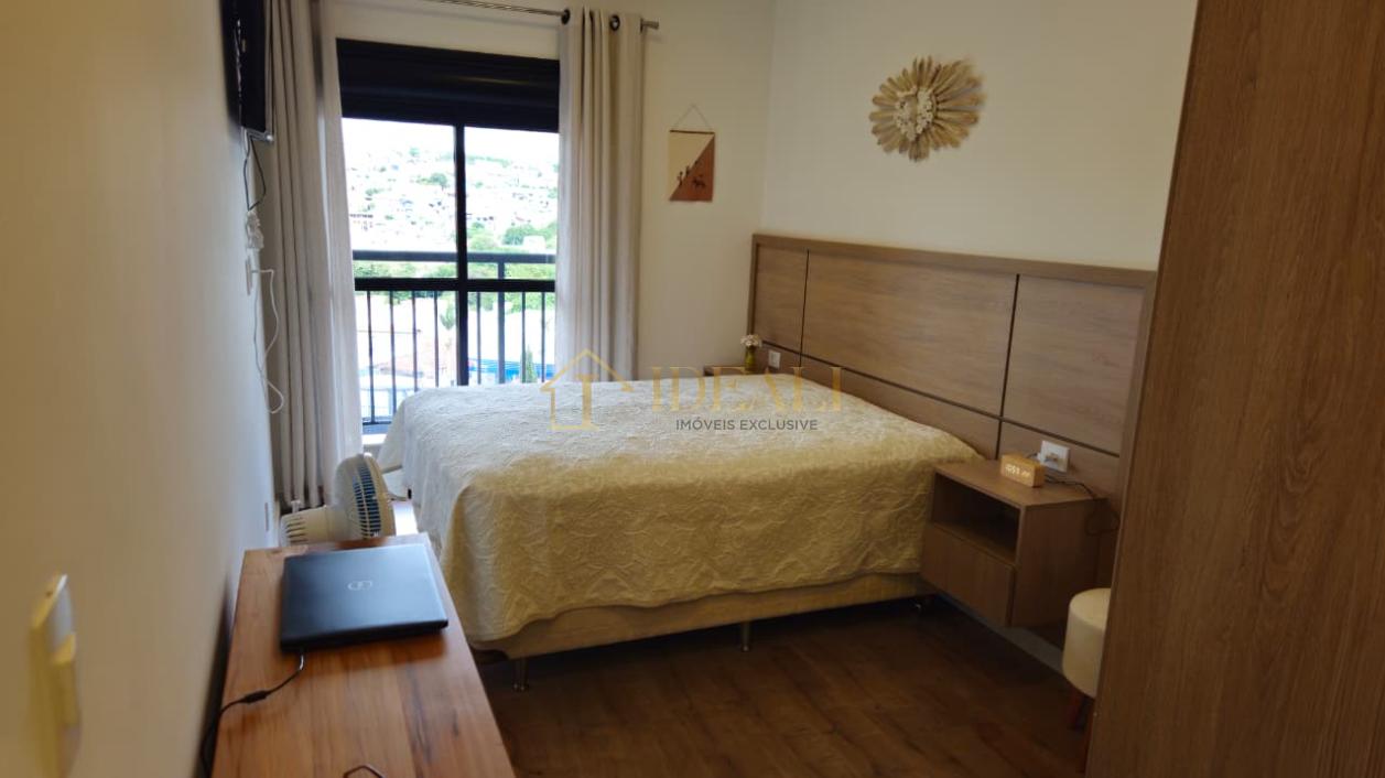 Apartamento com planejados em Atibaia Vértice carraro 1 dormitório Avenida Santana Atibaia - 