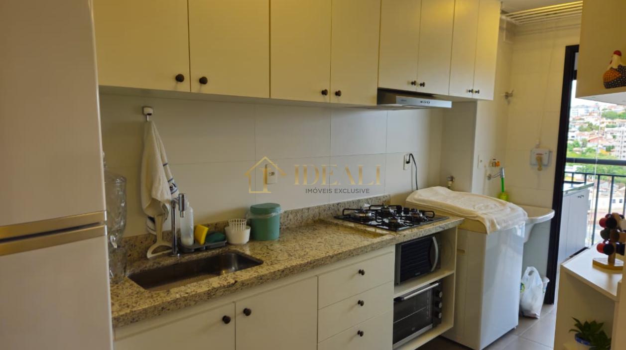 Apartamento com planejados em Atibaia Vértice carraro 1 dormitório Avenida Santana Atibaia - 