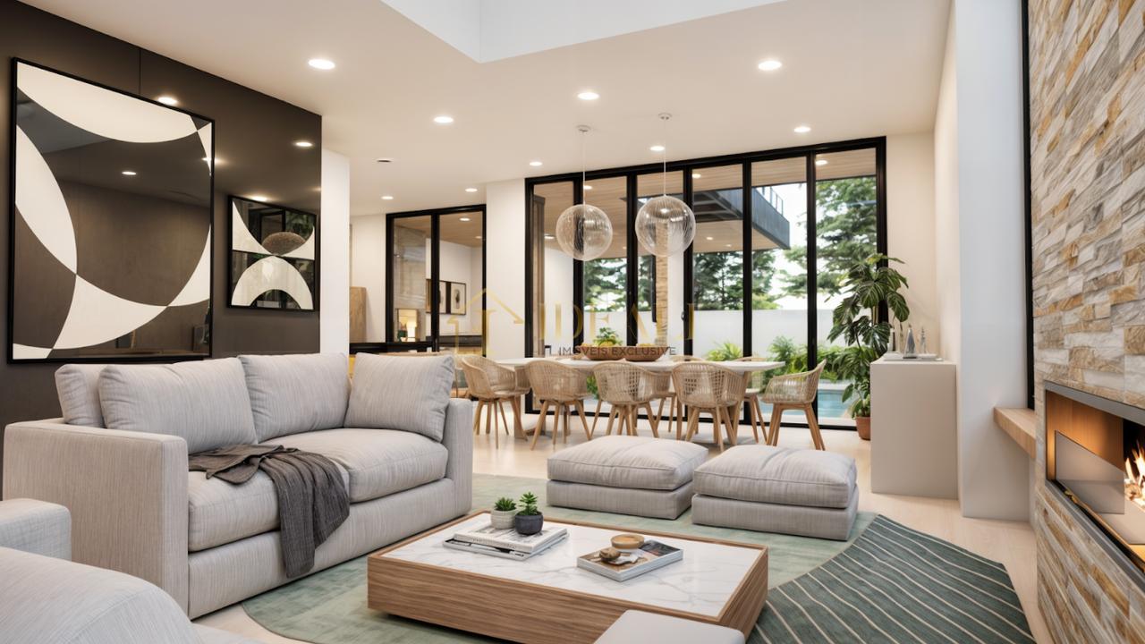 Casa de alto padrão em condomínio fechado 4 suítes  Atibaia - 