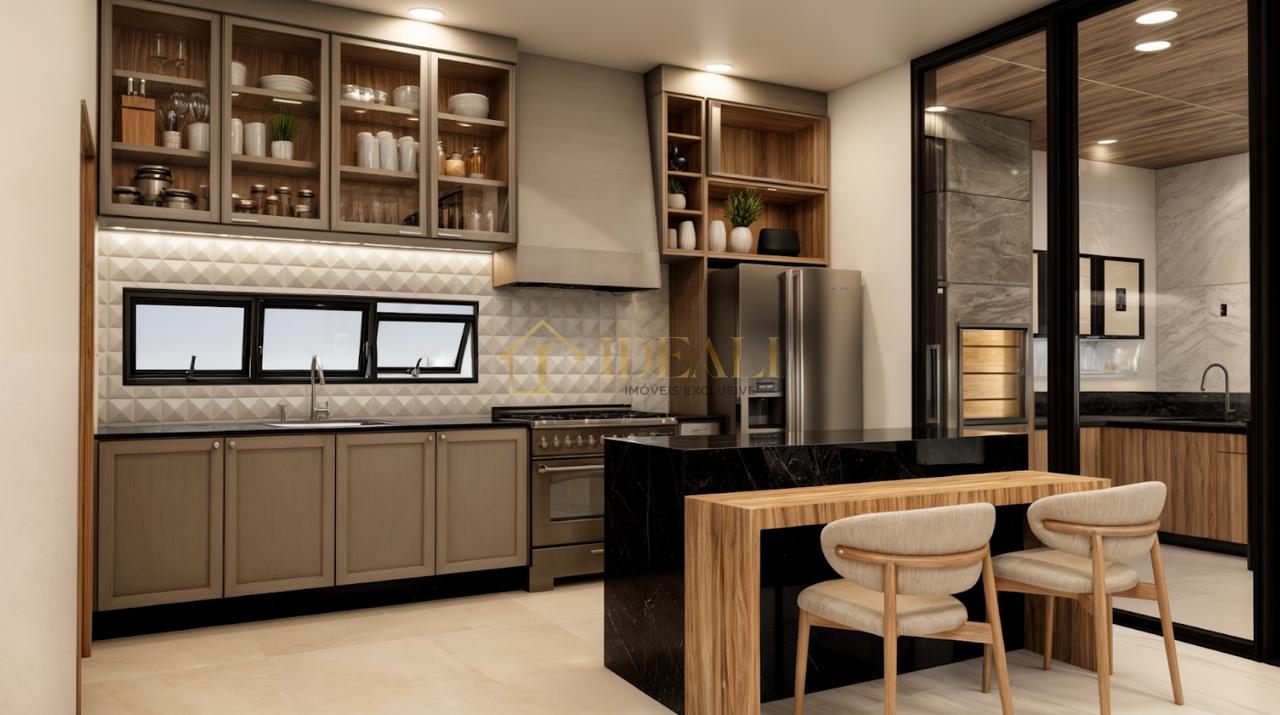 Casa de alto padrão em condomínio fechado 4 suítes  Atibaia - 