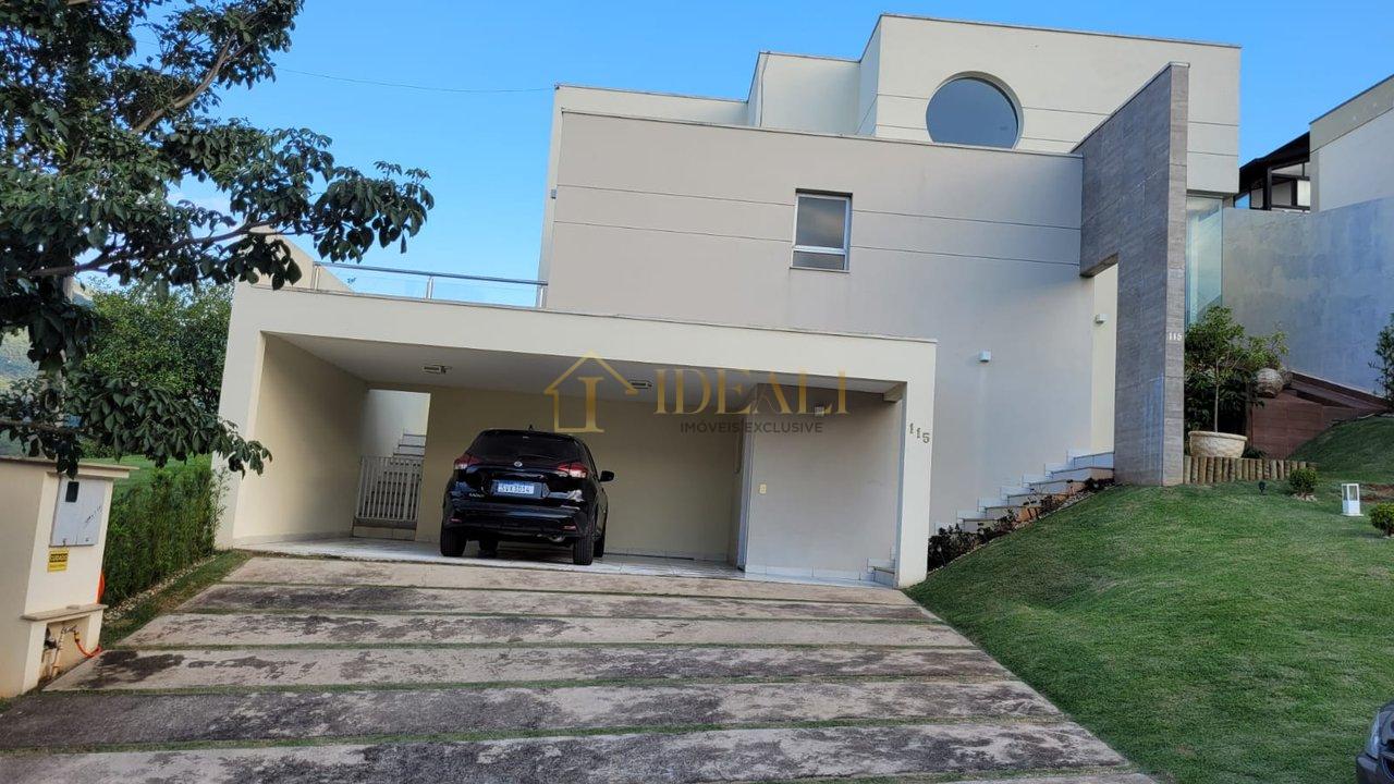 Maravilhoso sobrado de alto padrão, em condomínio fechado próx. da Av. Santana e da Lucas  Atibaia - 