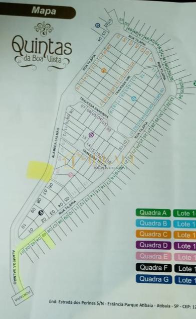 Terreno 600m² em condomínio Quintas da Boa Vista  Atibaia - 