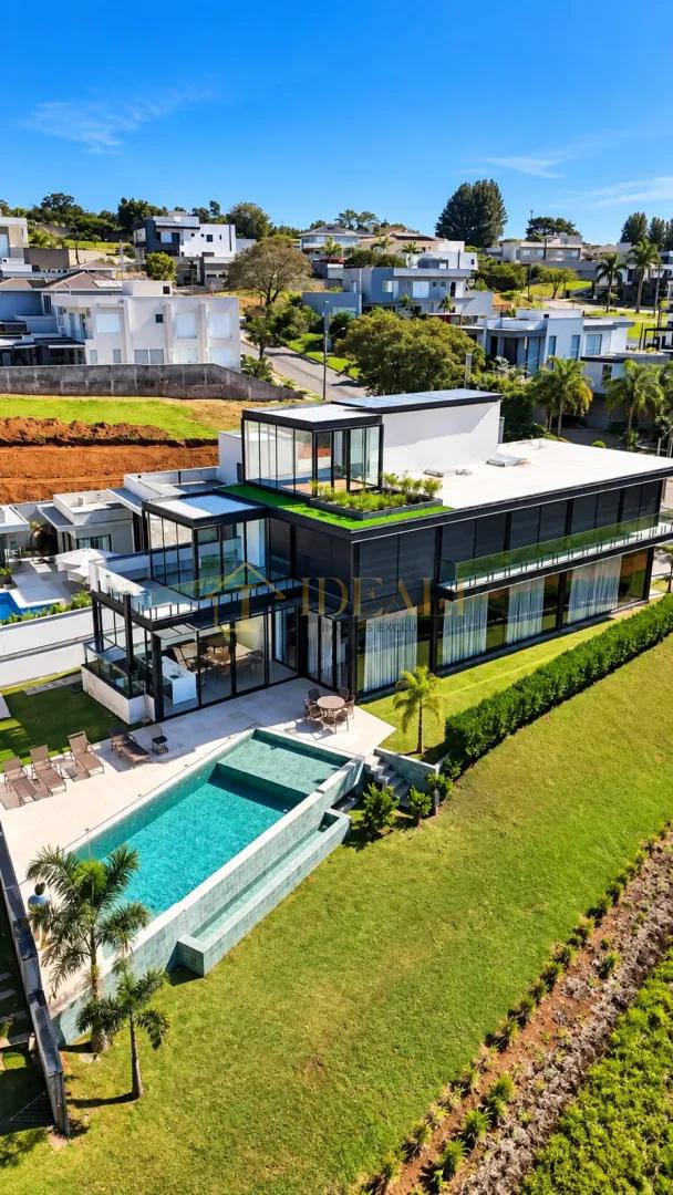 CASA EM CONDOMINIO FECHADO DE ATIBAIA COM VISTA PARA O LAGO Alameda dos Plátanos Atibaia - 