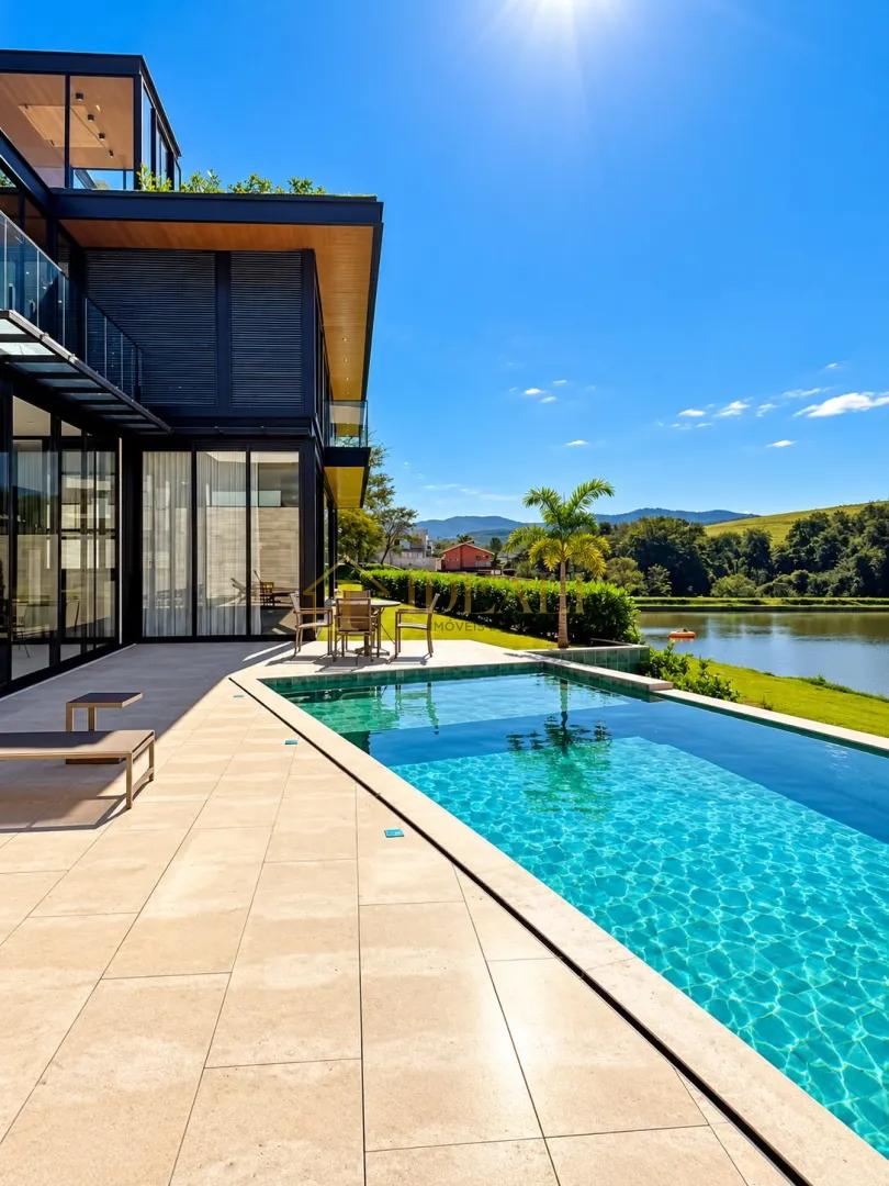 CASA EM CONDOMINIO FECHADO DE ATIBAIA COM VISTA PARA O LAGO Alameda dos Plátanos Atibaia - 