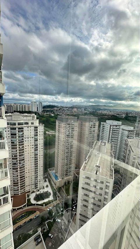 O seu Acqua Park em andar alto e vista bonita - green valley Rua Bonnard Barueri - 