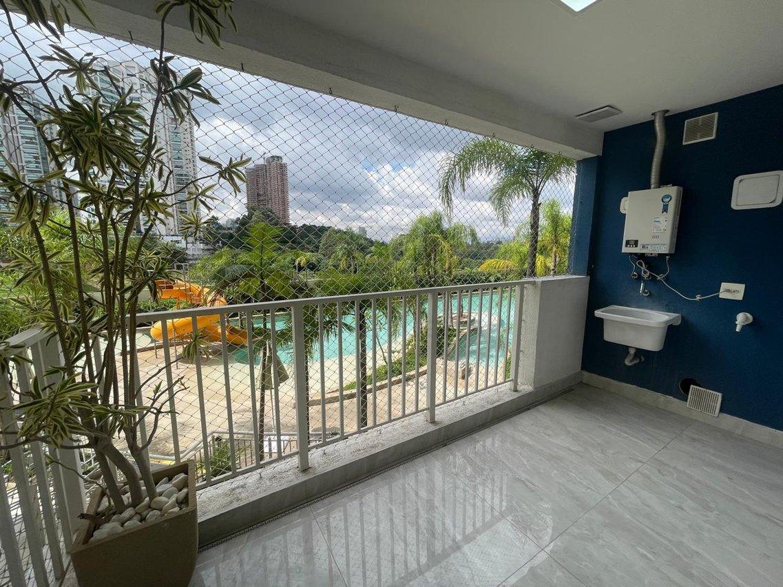 Com cheiro de novo e pronto pra você, seu Acqua Park com armários - green valley Rua Bonnard Barueri - 