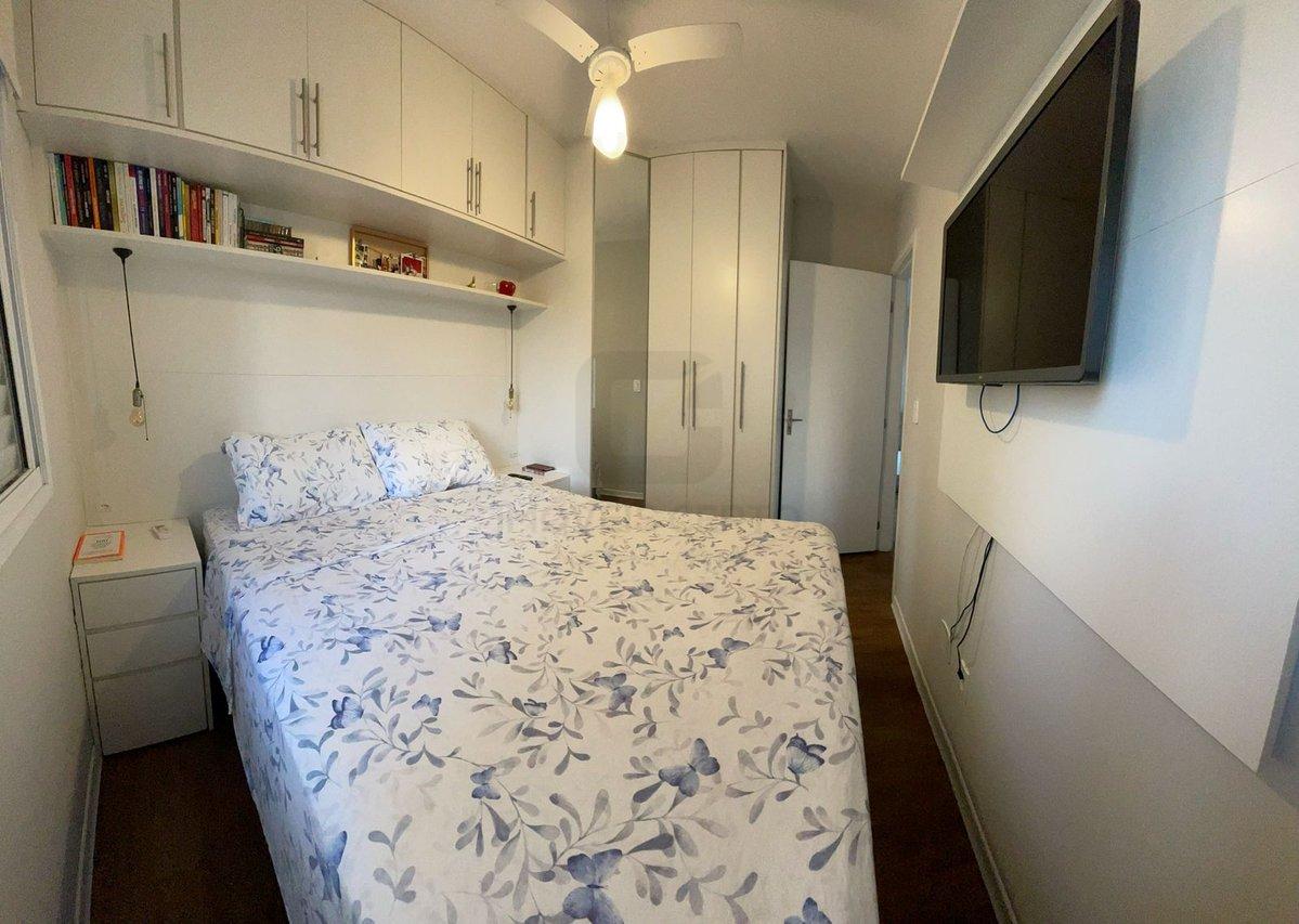 Apartamento em Quitauna - 49m² - 2 Dormitórios com Sacada - 1 Vaga - Excelente acabamento Rua General Florêncio Osasco - 