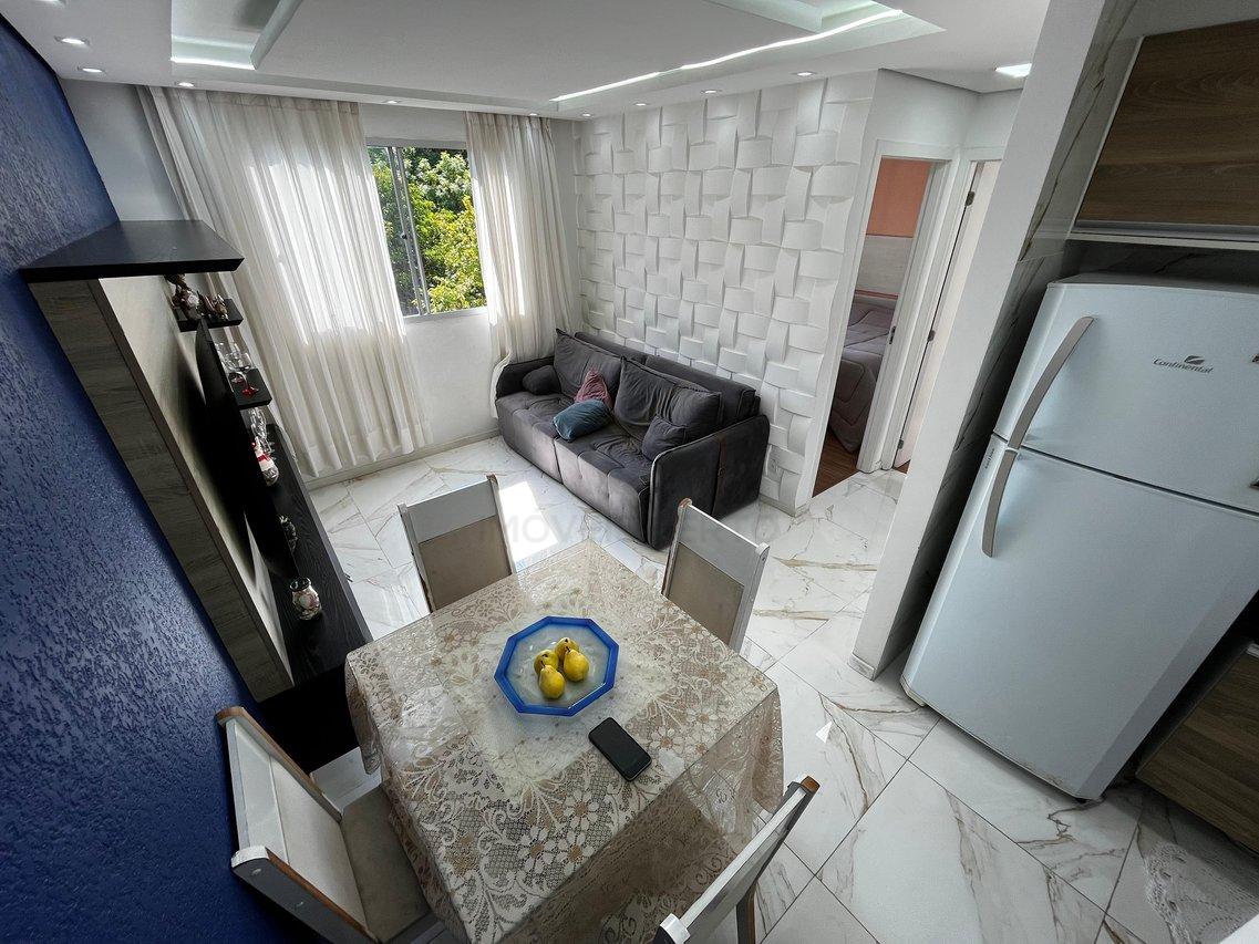 Apartamento 39m² reformado e semi mobiliado 2 Dormitórios 1 vaga Cond.Novo Horizonte Terra Rua Valdir Soares Lopes Osasco - 
