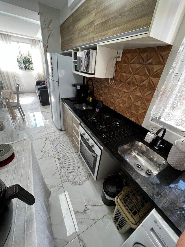 Apartamento 39m² reformado e semi mobiliado 2 Dormitórios 1 vaga Cond.Novo Horizonte Terra Rua Valdir Soares Lopes Osasco - 