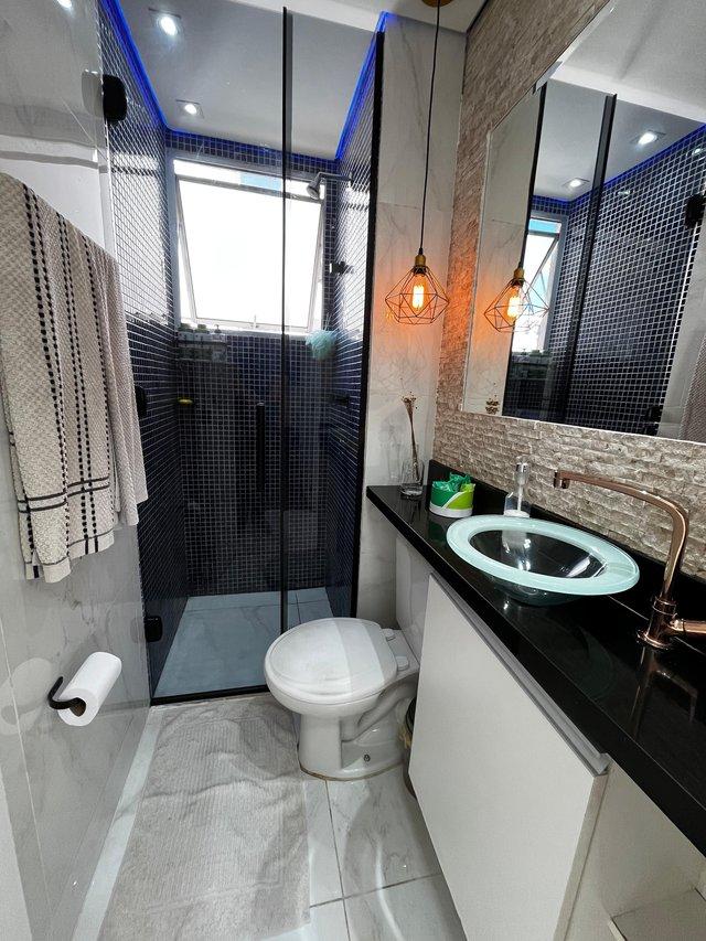 Apartamento 39m² reformado e semi mobiliado 2 Dormitórios 1 vaga Cond.Novo Horizonte Terra Rua Valdir Soares Lopes Osasco - 