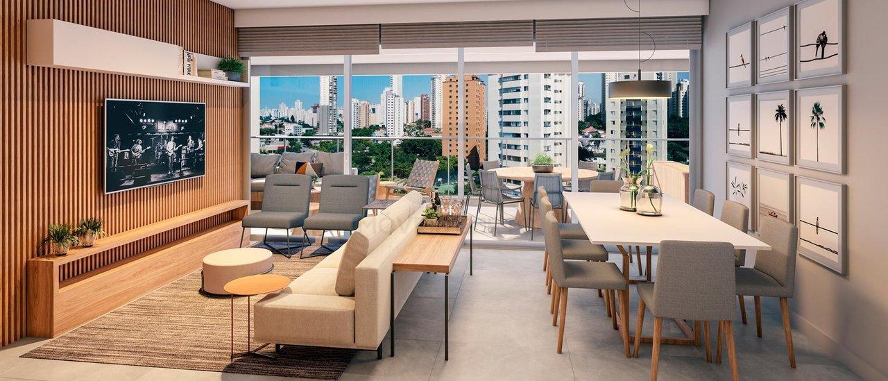 Apartamento com 4 dormitórios no Klabin sendo 2 Suítes e 2 Vagas! Valor Promocional Rua Vergueiro São Paulo - 
