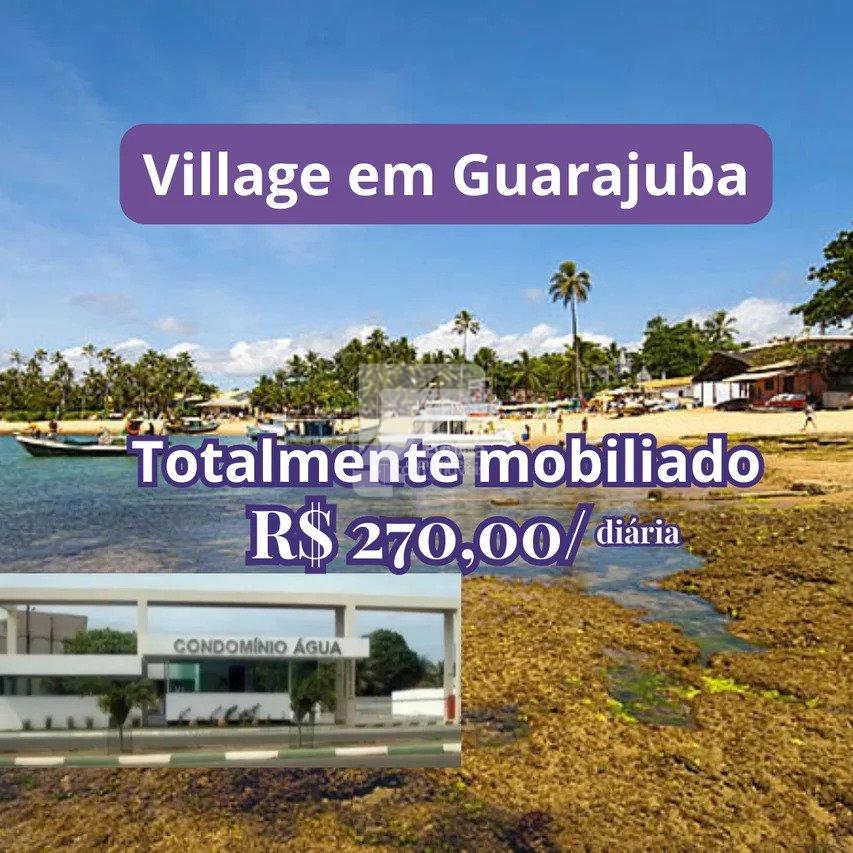 Aluguel DIÁRIA R$ 270,00 VILLAGE TÉRREO MOBILIADO, Guarajuba - CAMAÇARI Alameda Humaitá Camaçari - 