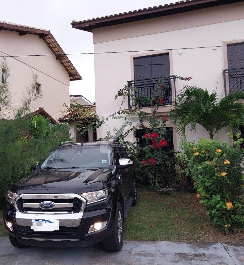 Vendo R$ 600.000,00 Casa 4/4 sendo 2 Suítes, Piscina Condomínio Fechado, Abrantes-Camaçari  Camaçari - 