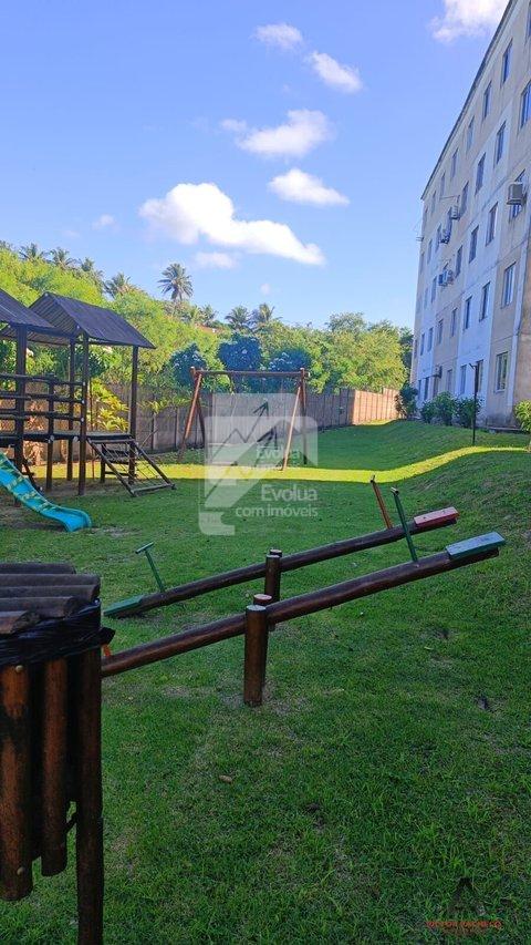 Apartamento Térreo 2/4 à venda no condomínio Mar de Abrantes  Camaçari - 