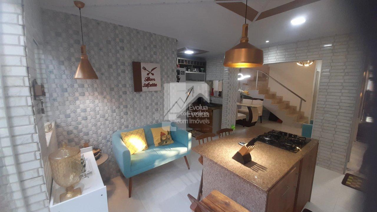Aluguel R$ 3.500,00 Casa Duplex Mobiliada 3 suítes, Condomínio - Abrantes - Camaçari BA  Camaçari - 