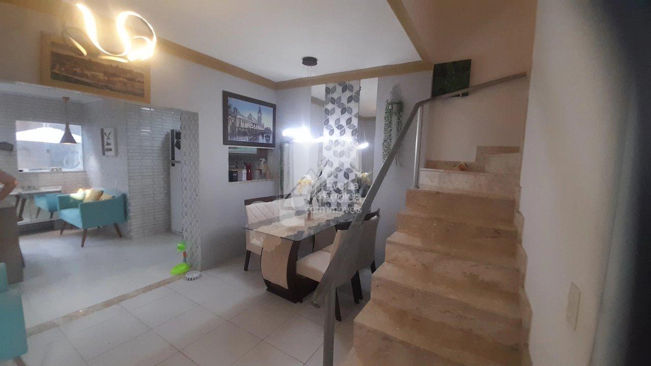 Aluguel R$ 3.500,00 Casa Duplex Mobiliada 3 suítes, Condomínio - Abrantes - Camaçari BA  Camaçari - 