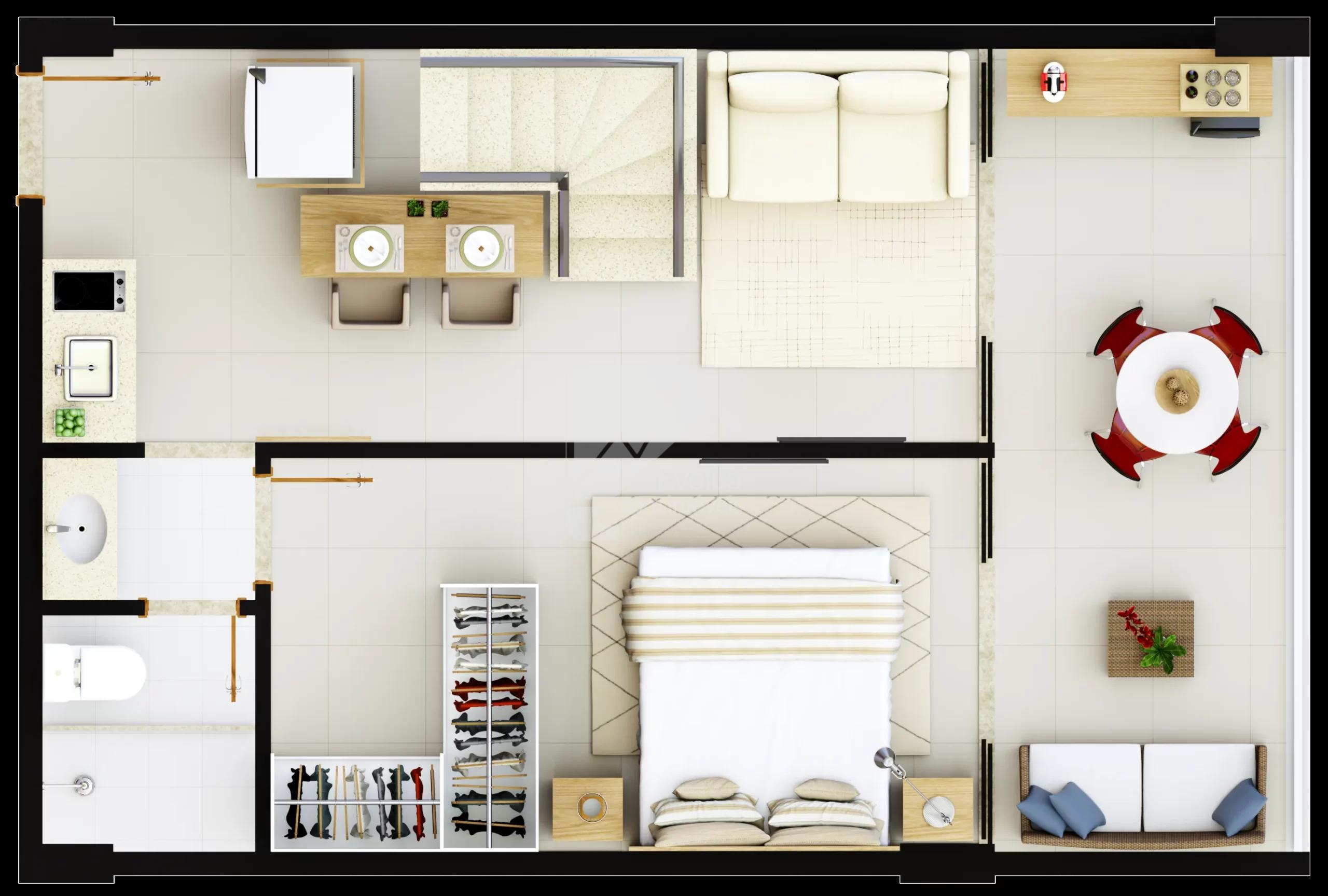 Studio, Loft e cobertura em Buraquinho  Lauro de Freitas - 