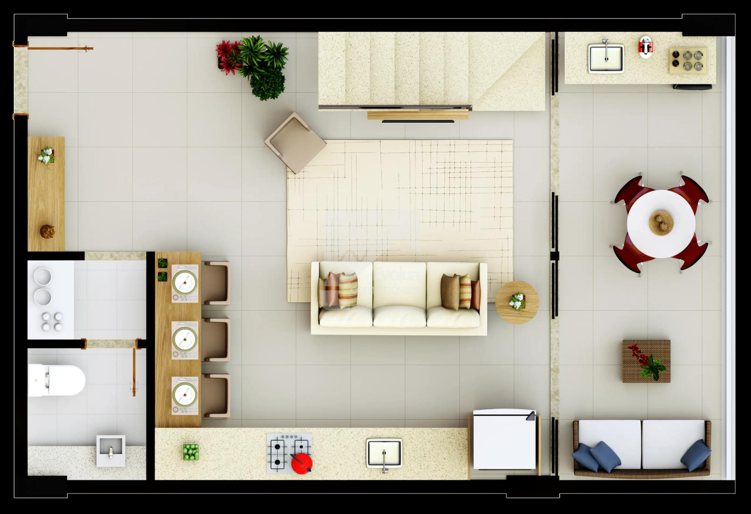 Studio, Loft e cobertura em Buraquinho  Lauro de Freitas - 