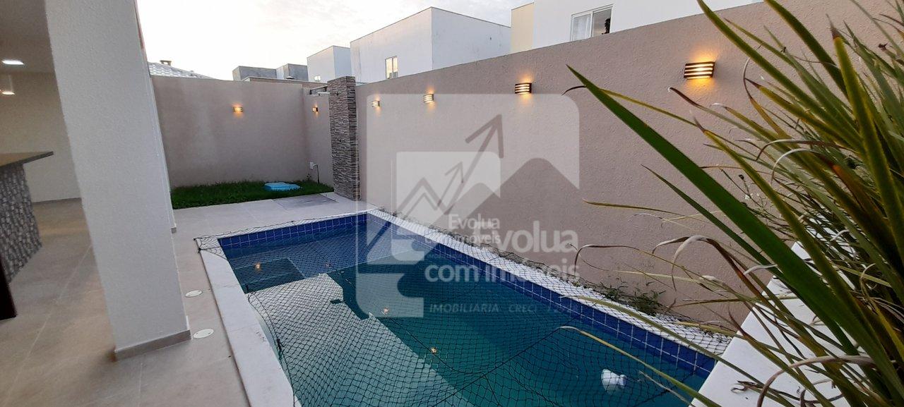 Casa com 3/4 à venda R$ 820.000 - Mobiliada com Piscina privativa  Camaçari - 